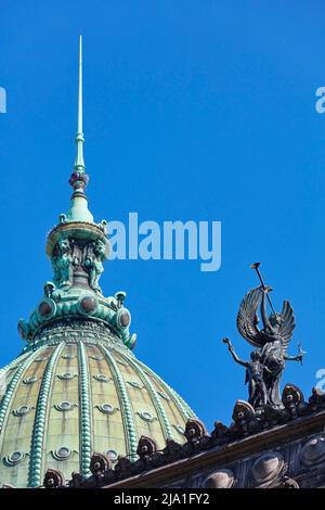 Ein Detail der Kuppel des Nationalen Argentinischen Kongresses. Monserrat, Buenos Aires, Argentinien.