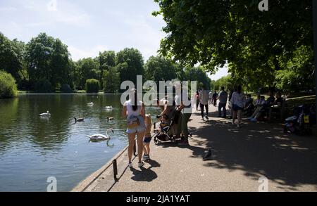 St James Park in London Stockfoto