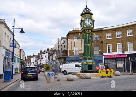 26/05/2022 Sheerness On Sea. Isle Sheppey UK Sheerness on Sea ist eine Küstenstadt an der Kent-Seite der Themse-Mündung. Bild zeigt Sheerness Stockfoto