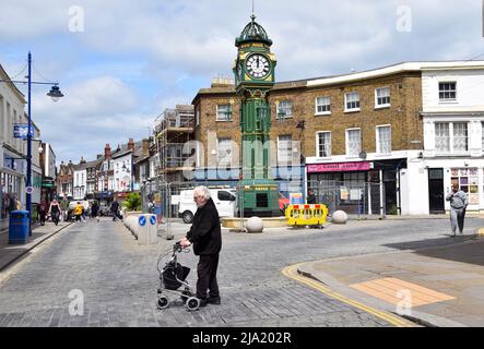 26/05/2022 Sheerness On Sea. Isle Sheppey UK Sheerness on Sea ist eine Küstenstadt an der Kent-Seite der Themse-Mündung. Bild zeigt Sheerness Stockfoto