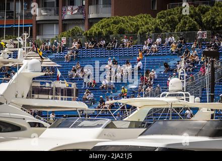 MONTE-CARLO - Atmosphäre im Vorfeld des Formel 1 Grand Prix. Das siebte Rennwochenende dieser Saison in der Formel 1 startet in den engen Gassen von Monaco ANP REMKO DE WAAL Stockfoto