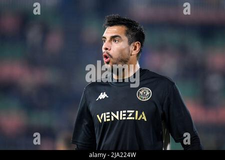 Venezia's Sergio Romero Portrait während des FC Venezia gegen ACF Fiorentina (Portraitarchiv), italienisches Fußballspiel der Serie A in Venedig, Italien, Oktober 18 2021 Stockfoto