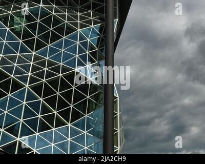Axel-Springer Verlagshaus, Architekt Rem Koolhaas, (Büro für Metropolitan Architecture), Axel-Springer-Neubau, Axel-Springer Bürogebäude Stockfoto