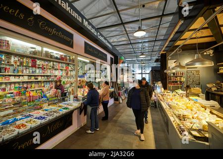 Preston in Lancashire, Markthalle Stockfoto