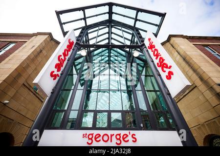 Preston in Lancashire, St Georges Einkaufszentrum im Stadtzentrum Stockfoto
