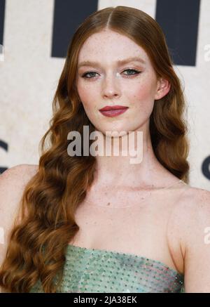 Cannes, Frankreich. 26.. Mai 2022. Larsen Thompson nimmt am 26. Mai 2022 an der amfar AR Gala Cannes 2022 im Hotel du Cap-Eden-Roc in Cap d'Antibes, Frankreich, Teil. Foto: DGP/imageSPACE/Sipa USA Kredit: SIPA USA/Alamy Live News Stockfoto