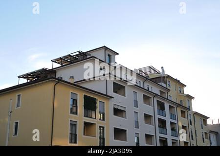 Prato, Toskana. Hauptstadt der gleichnamigen Provinz in der Toskana Stockfoto