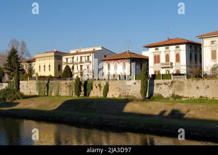 Prato, Toskana. Hauptstadt der gleichnamigen Provinz in der Toskana Stockfoto