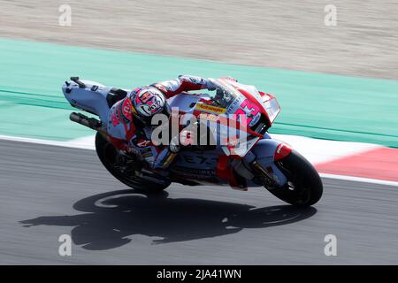 #23 Enea Bastianini, Italienisch: Gresini MotoGP während des Gran Premio dÕItalia Oakley auf dem Mugello Circuit, Scarperia e San Piero, Italien am 27. Mai 2022 Credit: Every Second Media/Alamy Live News Stockfoto