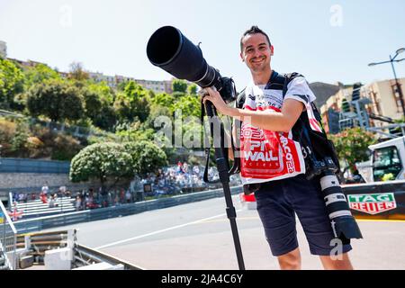 Monte-Carlo, Monaco. 27. Mai 2022. Monte-Carlo, Monaco. 27. Mai 2022. Monte-Carlo, Monaco - 27/05/2022, Antonin Vincent während des Formel 1 Grand Prix de Monaco 2022, 7. Runde der FIA Formel 1 Weltmeisterschaft 2022, auf dem Circuit de Monaco, vom 27. Bis 29. Mai 2022 in Monte-Carlo, Monaco - Foto Julien Delfosse / DPPI Stockfoto