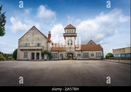 Boa Vista Palace - Winterresidenz des Gouverneurs von Sao Paulo - Campos do Jordao, Sao Paulo, Brasilien Stockfoto