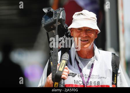 Monte-Carlo, Monaco. 27. Mai 2022. Monte-Carlo, Monaco. 27.. Mai 2022. Während des Formel 1 Grand Prix de Monaco 2022, 7. Runde der FIA Formel 1 Weltmeisterschaft 2022, auf dem Circuit de Monaco, vom 27. Bis 29. Mai 2022 in Monte-Carlo, Monaco - Foto Antonin Vincent / DPPI Stockfoto