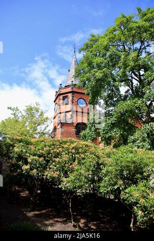 Port Sunlight bereitet sich auf das Jubiläum der Königinnen vor Stockfoto