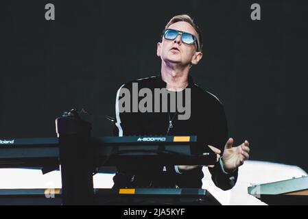 29. Juni 2017 - Bologna, Bologna, Italien - die britische Band Depeche Mode spielt live auf der Bühne im Renato dall'Ara Stadium in Bologna für ihr erstes ''Global Spirit'' Tourkonzert (Bild: © Alessandro Bosio/Pacific Press via ZUMA Wire) Stockfoto