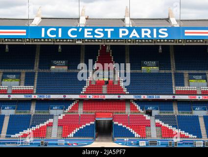 Stadion Parc des Princes in Paris (Frankreich) Stockfoto