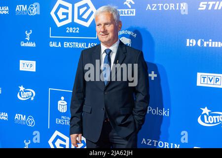 Warschau, Polen. 23.. Mai 2022. Michal Listkiewicz gesehen während der Gala von Ekstraklasa 2022 in Warschau. Kredit: SOPA Images Limited/Alamy Live Nachrichten Stockfoto