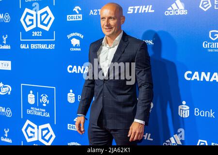 Warschau, Polen. 23.. Mai 2022. Schiedsrichter Szymon Marciniak gesehen während der Gala von Ekstraklasa 2022 in Warschau. Kredit: SOPA Images Limited/Alamy Live Nachrichten Stockfoto