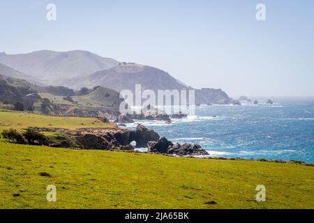 Big Sur und die Pazifikküste Stockfoto