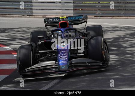 27.05.2022, Monaco Circuit, Monte Carlo, FORMULA 1 GRAND PRIX DE MONACO 2022, im Bild Nichola Latifi (CAN), Williams Racing Stockfoto