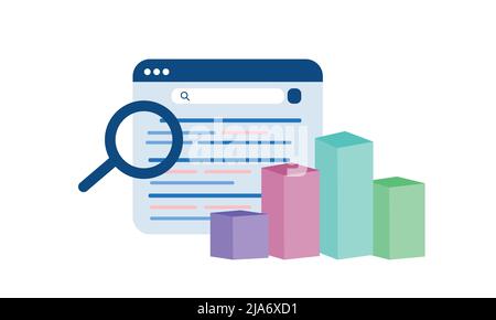 Suchmaschinen-Optimierung Stock Vektor