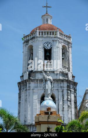 Cebu, Philippinen - 2022. Mai: Detail der Cebu Metropolitan Cathedral am 23. Mai 2022 in Cebu, Philippinen. Stockfoto