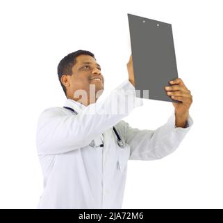 Attraktive junge Arzt Stockfoto
