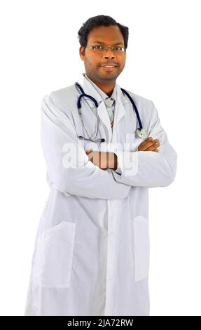 Attraktive junge Arzt Stockfoto