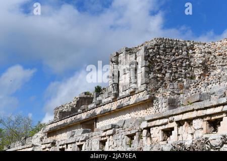 Die Maya-Ruinen von Kabah, Yucatan, Mexiko Stockfoto