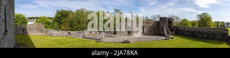 Athenry Burg, County Galway, Irland Stockfoto