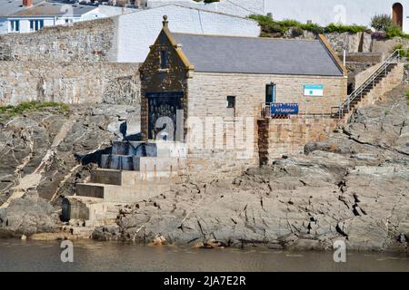 Old Lifeboat Station, Porthleven Stockfoto