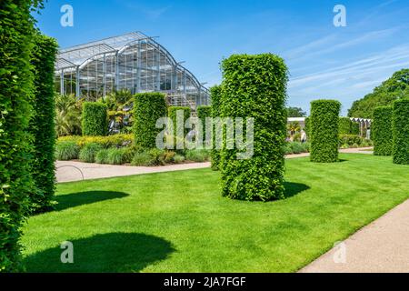 WISLEY, SURREY, Großbritannien 22. MAI 2022: Der RHS-Garten in Wisley ist einer von fünf Gärten, die von der Gesellschaft betrieben werden Stockfoto