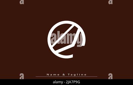 Alphabet Buchstaben Initialen Monogramm Logo AM, MA Stock Vektor