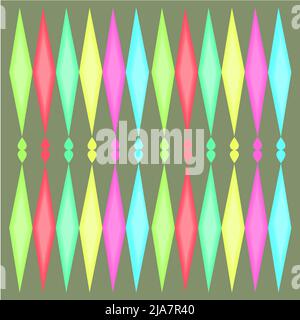 Plaid Stoff Textil Material multicolor Regenbogen abstrakt Hintergrund Tapete Poster Papier Bildschirm strukturiert Muster Vektor Illustration Stock Vektor