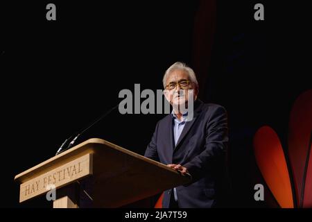 Hay-on-Wye, Wales, Großbritannien. 28.. Mai 2022. Anthony Beevor beim Hay Festival 2022, Wales. Quelle: Sam Hardwick Stockfoto