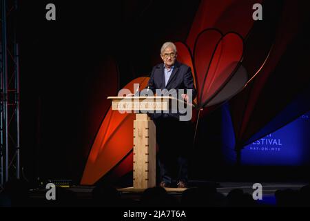 Hay-on-Wye, Wales, Großbritannien. 28.. Mai 2022. Anthony Beevor beim Hay Festival 2022, Wales. Quelle: Sam Hardwick Stockfoto