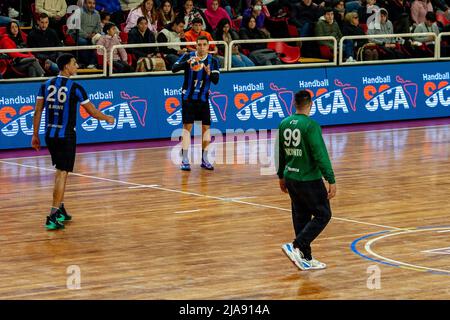 Argentinien. 28.Mai 2022. EC Pinheiros (BRA) Ballkontrolle bei Estadio sag Villa Ballester in Villa Ballester, Buenos Aires, Argentinien. Quelle: Fabian Lujan/ASN Media/Alamy Live News Stockfoto