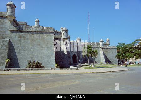 Castillo Morro, Festung und Museum in Havanna, Kuba, Karibik Stockfoto