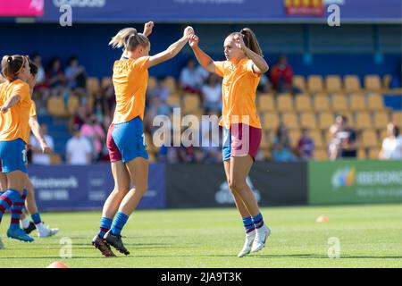 Alcordon, Spanien. 29.. Mai 2022. Finale des spanischen Fußball-Queen Cup: FC Barcelona gegen Sporting de Huelva im Municipal Stadium von Santo Domingo von AD Alcorcon. Alcorcon, Madrid, May 29, 2022 900/Cordon Press Credit: CORDON PRESS/Alamy Live News Stockfoto