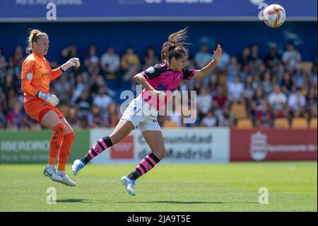 Alcordon, Spanien. 29.. Mai 2022. Finale des spanischen Fußball-Queen Cup: FC Barcelona gegen Sporting de Huelva im Municipal Stadium von Santo Domingo von AD Alcorcon. Alcorcon, Madrid, May 29, 2022 900/Cordon Press Credit: CORDON PRESS/Alamy Live News Stockfoto