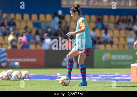 Alcordon, Spanien. 29.. Mai 2022. Finale des spanischen Fußball-Queen Cup: FC Barcelona gegen Sporting de Huelva im Municipal Stadium von Santo Domingo von AD Alcorcon. Alcorcon, Madrid, May 29, 2022 900/Cordon Press Credit: CORDON PRESS/Alamy Live News Stockfoto