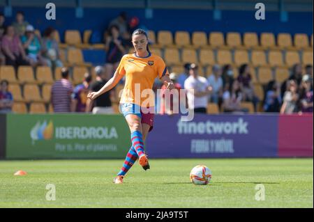 Alcordon, Spanien. 29.. Mai 2022. Finale des spanischen Fußball-Queen Cup: FC Barcelona gegen Sporting de Huelva im Municipal Stadium von Santo Domingo von AD Alcorcon. Alcorcon, Madrid, May 29, 2022 900/Cordon Press Credit: CORDON PRESS/Alamy Live News Stockfoto