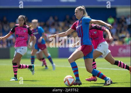 Alcordon, Spanien. 29.. Mai 2022. Finale des spanischen Fußball-Queen Cup: FC Barcelona gegen Sporting de Huelva im Municipal Stadium von Santo Domingo von AD Alcorcon. Alcorcon, Madrid, May 29, 2022 900/Cordon Press Credit: CORDON PRESS/Alamy Live News Stockfoto