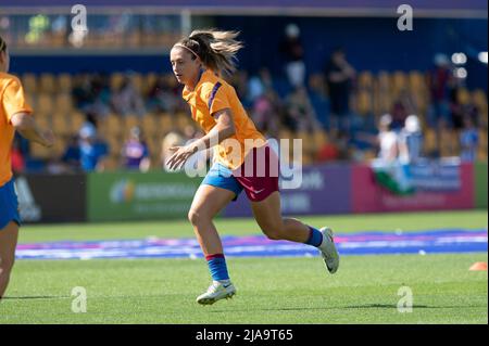 Alcordon, Spanien. 29.. Mai 2022. Finale des spanischen Fußball-Queen Cup: FC Barcelona gegen Sporting de Huelva im Municipal Stadium von Santo Domingo von AD Alcorcon. Alcorcon, Madrid, May 29, 2022 900/Cordon Press Credit: CORDON PRESS/Alamy Live News Stockfoto