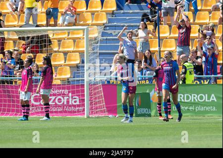 Alcordon, Spanien. 29.. Mai 2022. Finale des spanischen Fußball-Queen Cup: FC Barcelona gegen Sporting de Huelva im Municipal Stadium von Santo Domingo von AD Alcorcon. Alcorcon, Madrid, May 29, 2022 900/Cordon Press Credit: CORDON PRESS/Alamy Live News Stockfoto