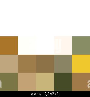 Thailändische Küche flache Vektor-Illustration der nationalen Gerichte mit grünem und rotem, mit Kokosmilch-Saucen gewürzt Stock Vektor