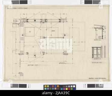 Krankenhauskaserne für Hütteldorf, 14., Linzer Straße 466. Otto Wagner (1841-1918), Künstler Stockfoto