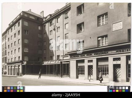 8., Albertgasse 13-17 - Ludo-Hartmann-Hof. Martin Gerlach jun. (1879 – 1944), Fotograf Stockfoto