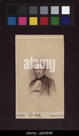 Friedrich Halm (1806-1871), Dichter. Franz Schultz, Fotostudio Stockfoto