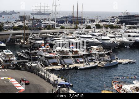 Sicherheitsfahrzeug während des Rennens 5. der FIA Formel-2-Meisterschaft 2022 auf dem Circuit de Monaco vom 27. Bis 29. Mai 2022 in Monte-Carlo, Monaco - Foto: Xavi Bonilla / Dutch Photo Agency/DPPI/LiveMedia Stockfoto