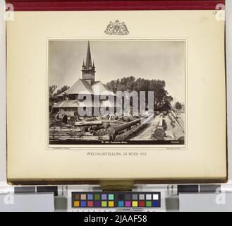 Album 'Weltausstellung in Wien 1873': Rumänische Kirche (Nr. L 1343, S. Oscar Kramer (1835-1892), Fotograf, Wiener Fotoverband, Verlag Stockfoto